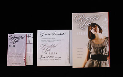 Promotional Postcard and Business Card