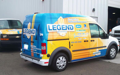 Full Vehicle Wrap for Legend Van